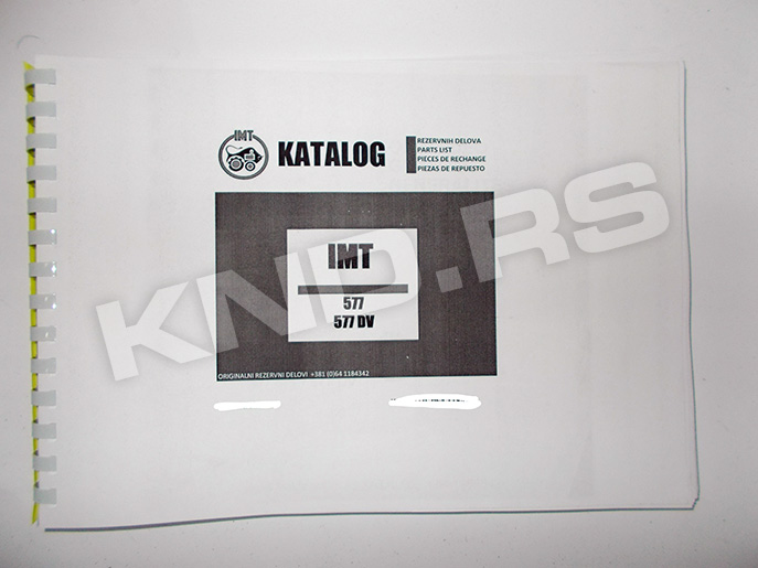 KATALOG IMT 577/577 DV STARI TIP