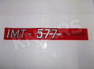 NALEPNICA IMT577(500x80mm)