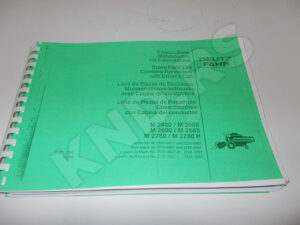 KATALOG DF-M 2480/ M2580 M2680/ M2685 M2780/M2780 H