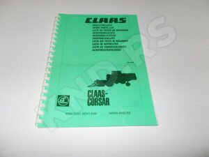 KATALOG CLAAS CORSAR EX KATALOG CLAAS CORSAR EX