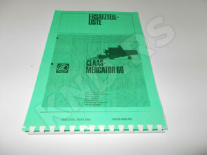 KATALOG CLAAS MERCATOR 60 EX